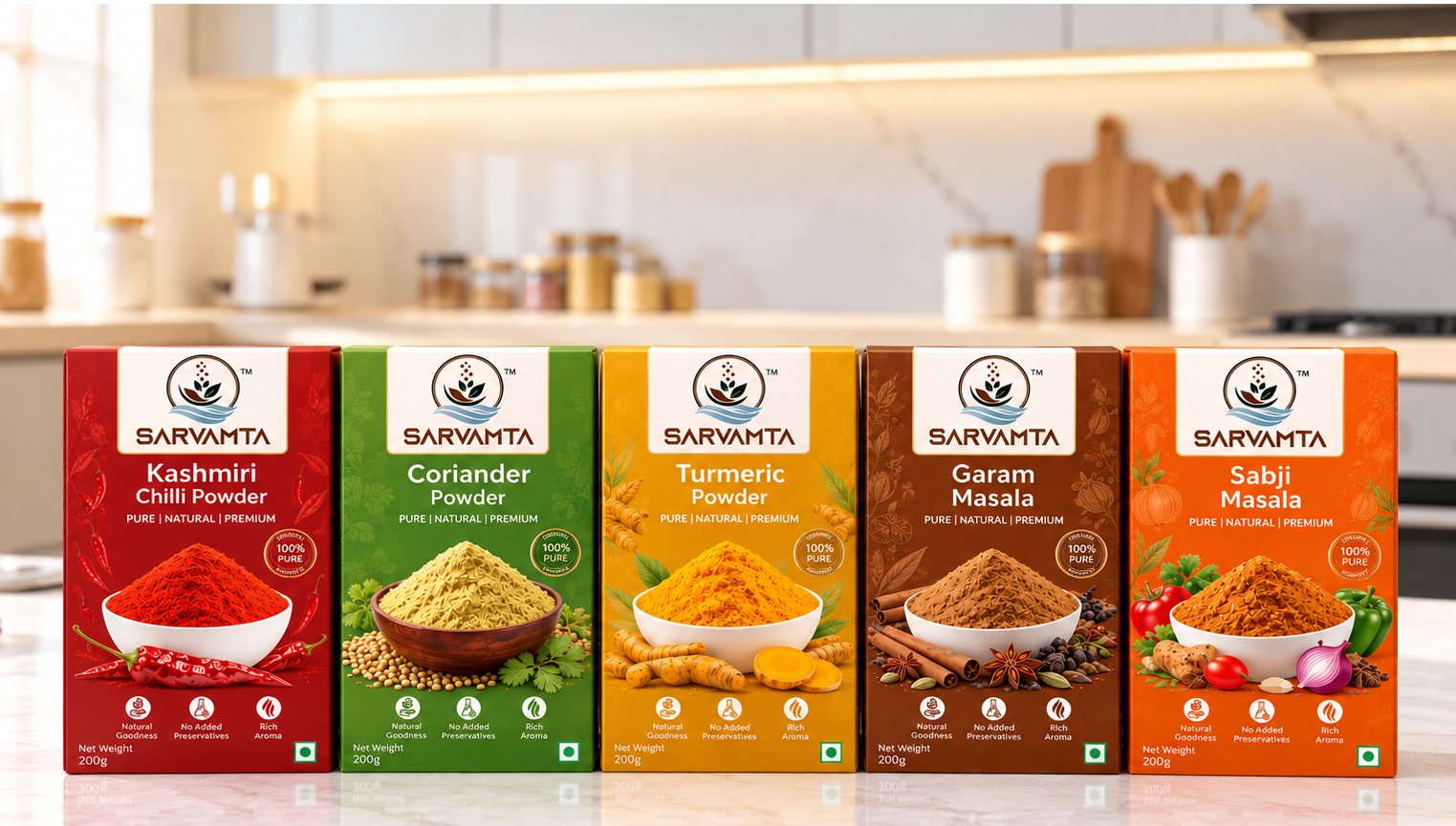 Sarvamta Spices Hero Background